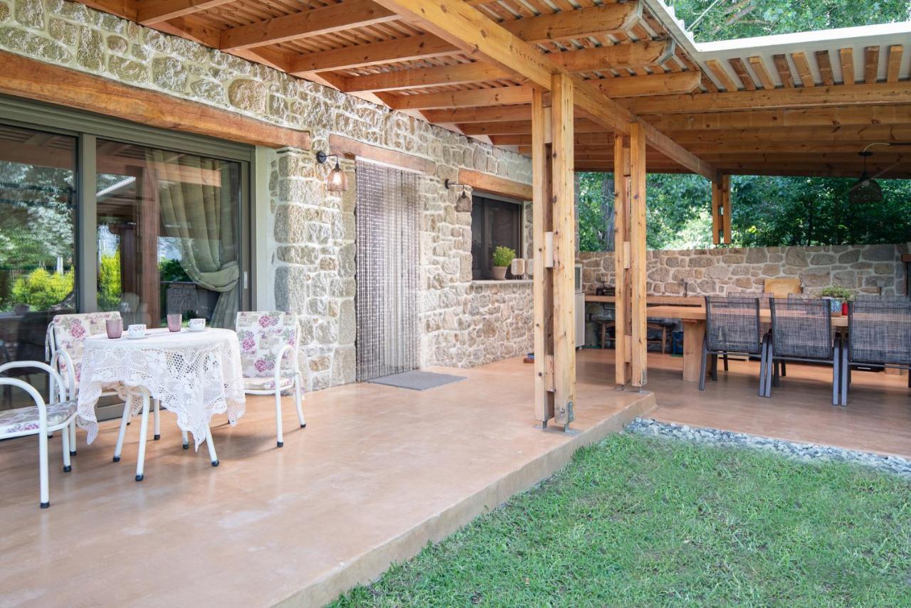 Villa Menie - Golden Fig Sykia Lodge Paralia Sikias Экстерьер фото