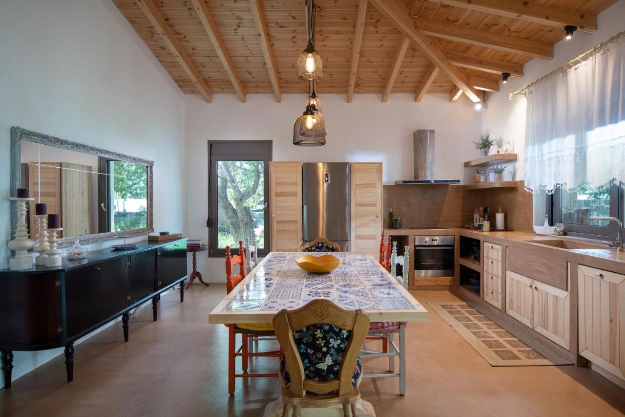 Villa Menie - Golden Fig Sykia Lodge Paralia Sikias Экстерьер фото