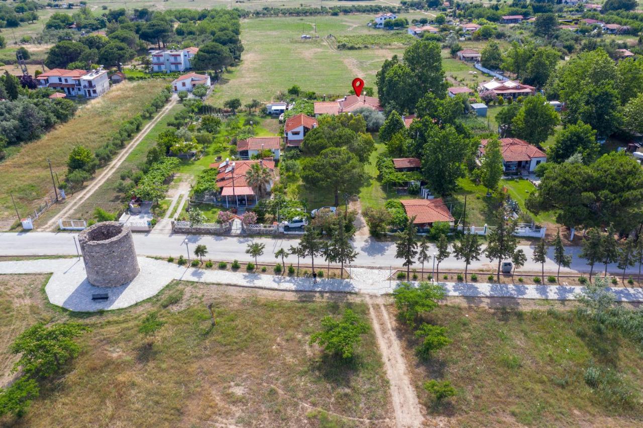 Villa Menie - Golden Fig Sykia Lodge Paralia Sikias Экстерьер фото