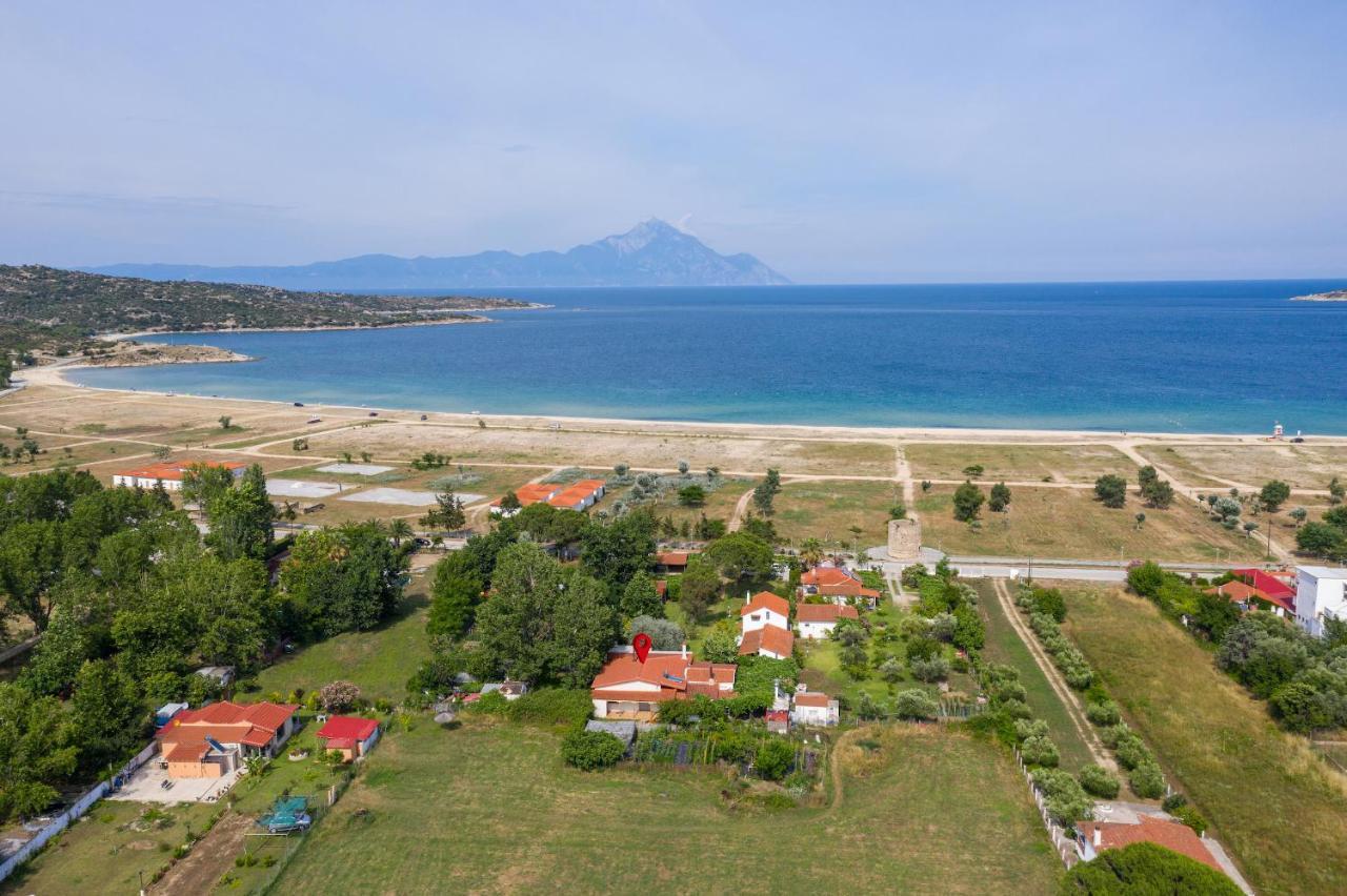 Villa Menie - Golden Fig Sykia Lodge Paralia Sikias Экстерьер фото